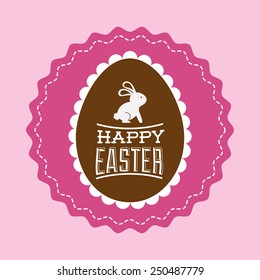 happy easter design, vector illustration eps10 graphic 