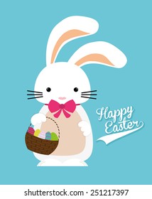 happy easter design, vector illustration eps10 graphic 