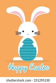 happy easter design, vector illustration eps10 graphic 