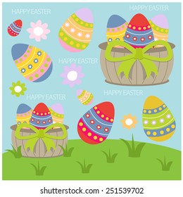 Happy Easter design vector illustration