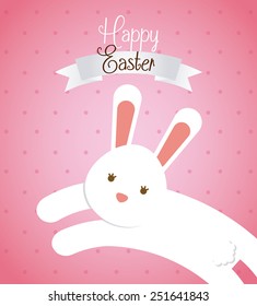 happy easter design, vector illustration eps10 graphic 