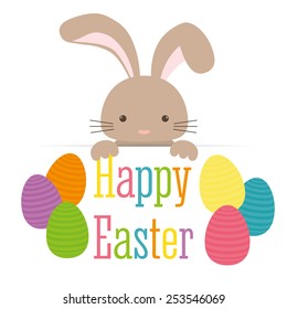 happy Easter design, vector illustration eps10 graphic 