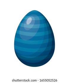 Happy easter egg design, Spring decoration holiday greeting ornament celebration festive season tradition and festival theme Vector illustration