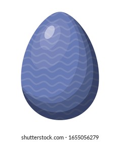 Happy easter egg design, Spring decoration holiday greeting ornament celebration festive season tradition and festival theme Vector illustration