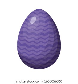 Happy easter egg design, Spring decoration holiday greeting ornament celebration festive season tradition and festival theme Vector illustration