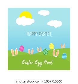 Happy Easter Egg greeting card
