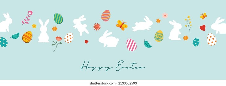 Happy easter egg greeting card background template.Can be used for cover, invitation, ad, wallpaper,flyers, posters, brochure.