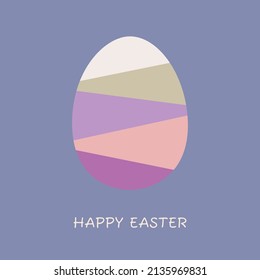 Happy Easter Egg illustration for Sale banners, greeting cards, posters, holiday covers.