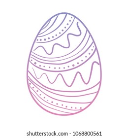 happy easter egg paint