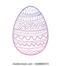 happy easter egg paint
