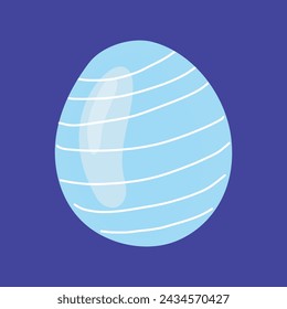 happy easter egg variant style design