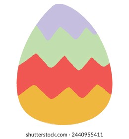 happy  easter egg vector illustration, abstract , art background , on spring day poster 