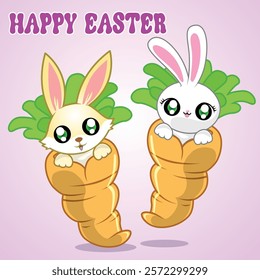 happy easter eggs for gift card, greeting card
