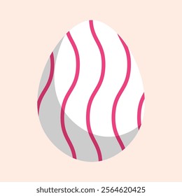 Happy easter eggs. Isolated Vector Illustration. suitable for design needs