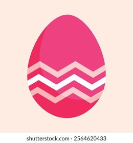 Happy easter eggs. Isolated Vector Illustration. suitable for design needs