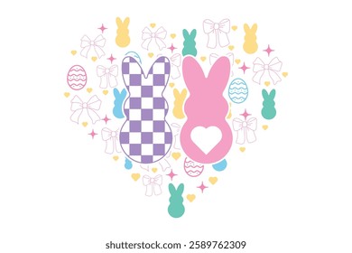 Happy Easter EPS T-shirt Design