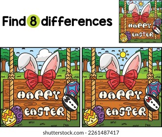 Happy Easter Find The Differences