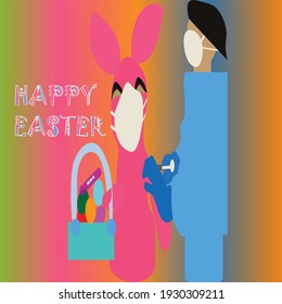 Frohe Ostern zu impfen ist sicher