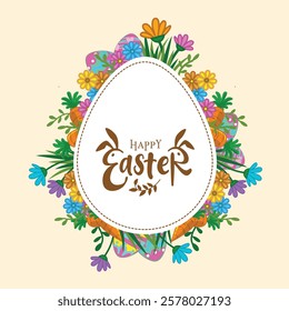 happy easter for gift card greeting card