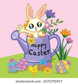 happy easter for gift, greeting card