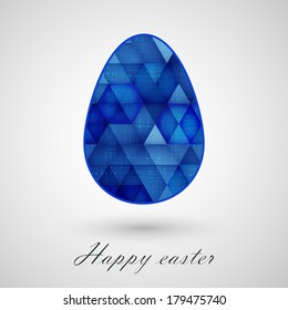 Happy Easter greeting banner. Eps10 Vector illustration
