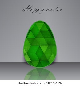 Happy Easter greeting banner. Eps10 Vector illustration