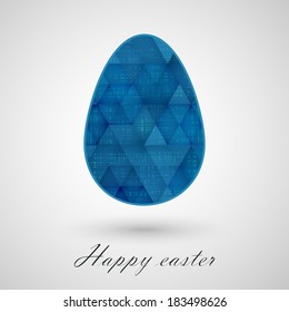 Happy Easter greeting banner. Eps10 Vector illustration