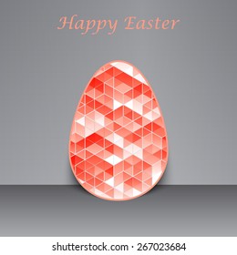 Happy Easter greeting banner. Eps10 Vector illustration 