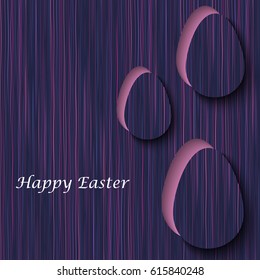 Happy Easter greeting banners. Eps10 Vector illustration