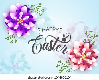 Happy Easter. Easter greeting card. 