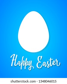 Happy Easter, greeting card
