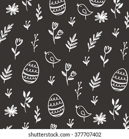 Happy Easter greeting card 