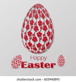 Happy Easter  greeting card 