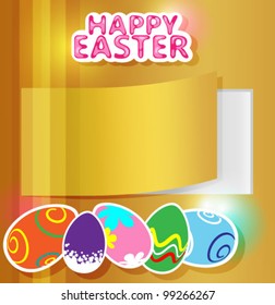  Happy Easter. Greeting card