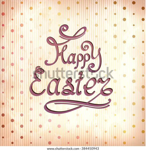 Happy Easter greeting card\
