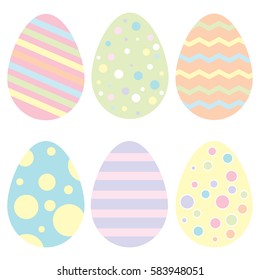 Happy easter greeting card, vector illustration