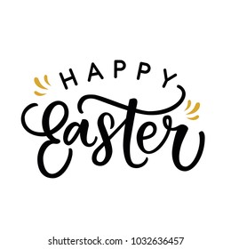 HAPPY EASTER | GREETING LETTERING