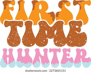 happy easter Groovy svg design, easter bunny Quotes design