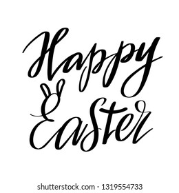 Happy Easter Handwritten Lettering