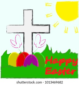 Happy Easter . Happy Holiday . 