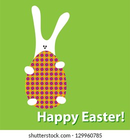 Happy Easter. The idea for the design. vector
