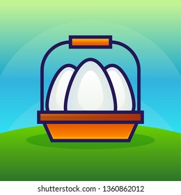 Happy Easter Illustration