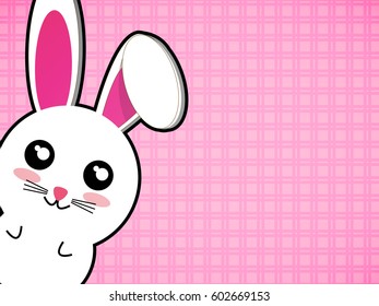 Happy Easter illustration or greeting card with beautiful Easter element.