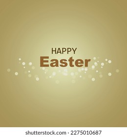 ilustración de Pascua feliz con texto para el día de Pascua