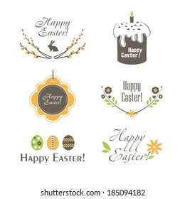 Happy Easter inscription