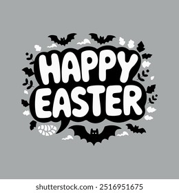 "Happy Easter" is a joyful greeting used to celebrate Easter, a Christian holiday commemorating the resurrection of Jesus Christ from the dead.