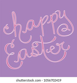 Happy Easter Lettering