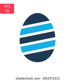 Happy Easter Line Icons Big Set. Vector Set of Modern Thin Outline Icons for Website and Mobile.