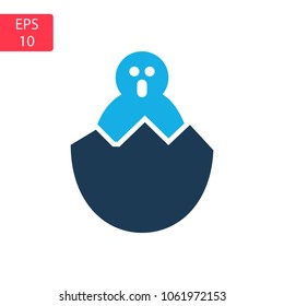 Happy Easter Line Icons Big Set. Vector Set of Modern Thin Outline Icons for Website and Mobile.