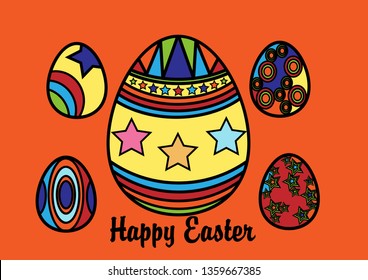 happy easter logo